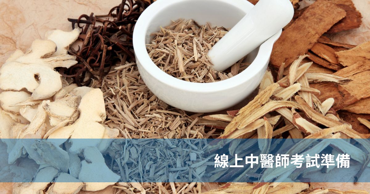 線上中醫師考試準備